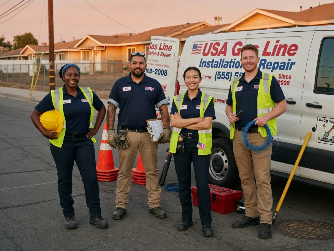 Gas Line Installation company in Minot, ND